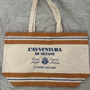Sezane L’Avventura Tote Bag